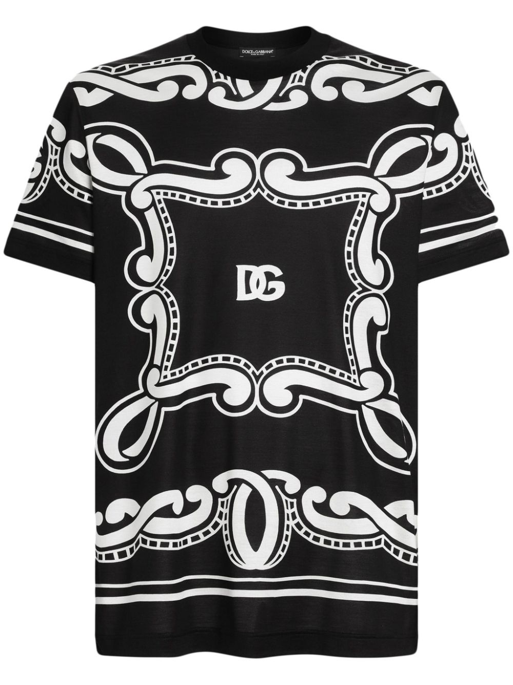 logo-print T-shirt - 1