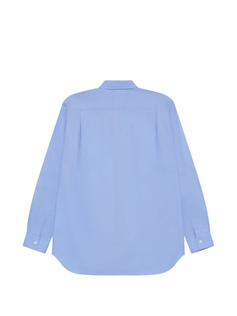 Comme des Garçons SHIRT striped-detail shirt outlook