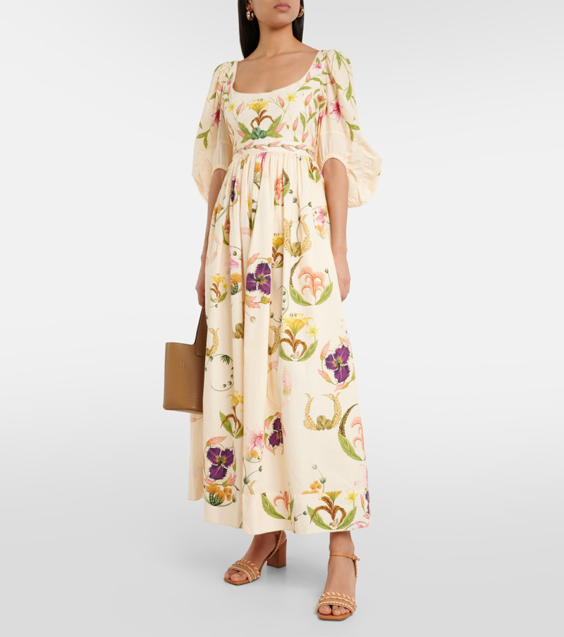 ULLA JOHNSON Sofia leather sandals outlook