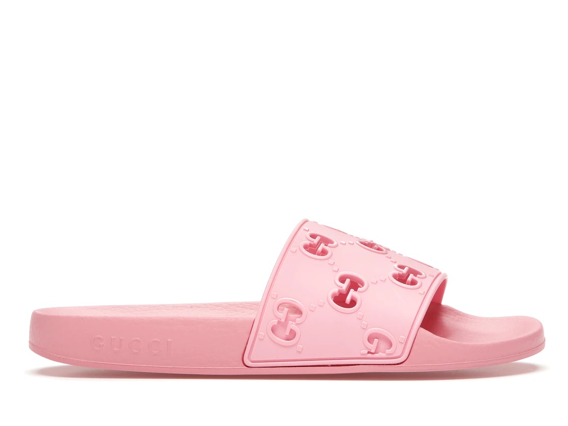 Gucci Slide Pink Rubber (W) - 1