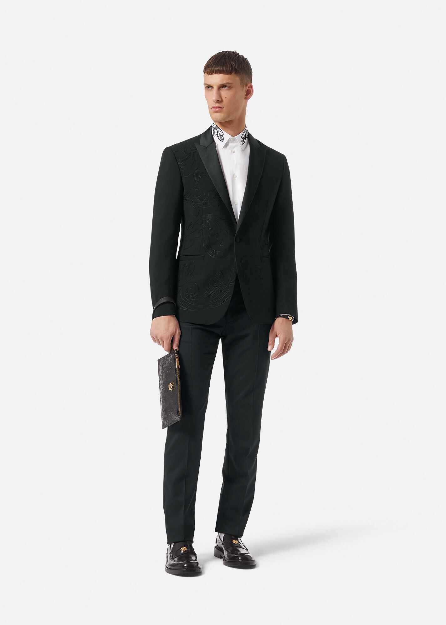 Barocco Embroidered Formal Blazer - 2