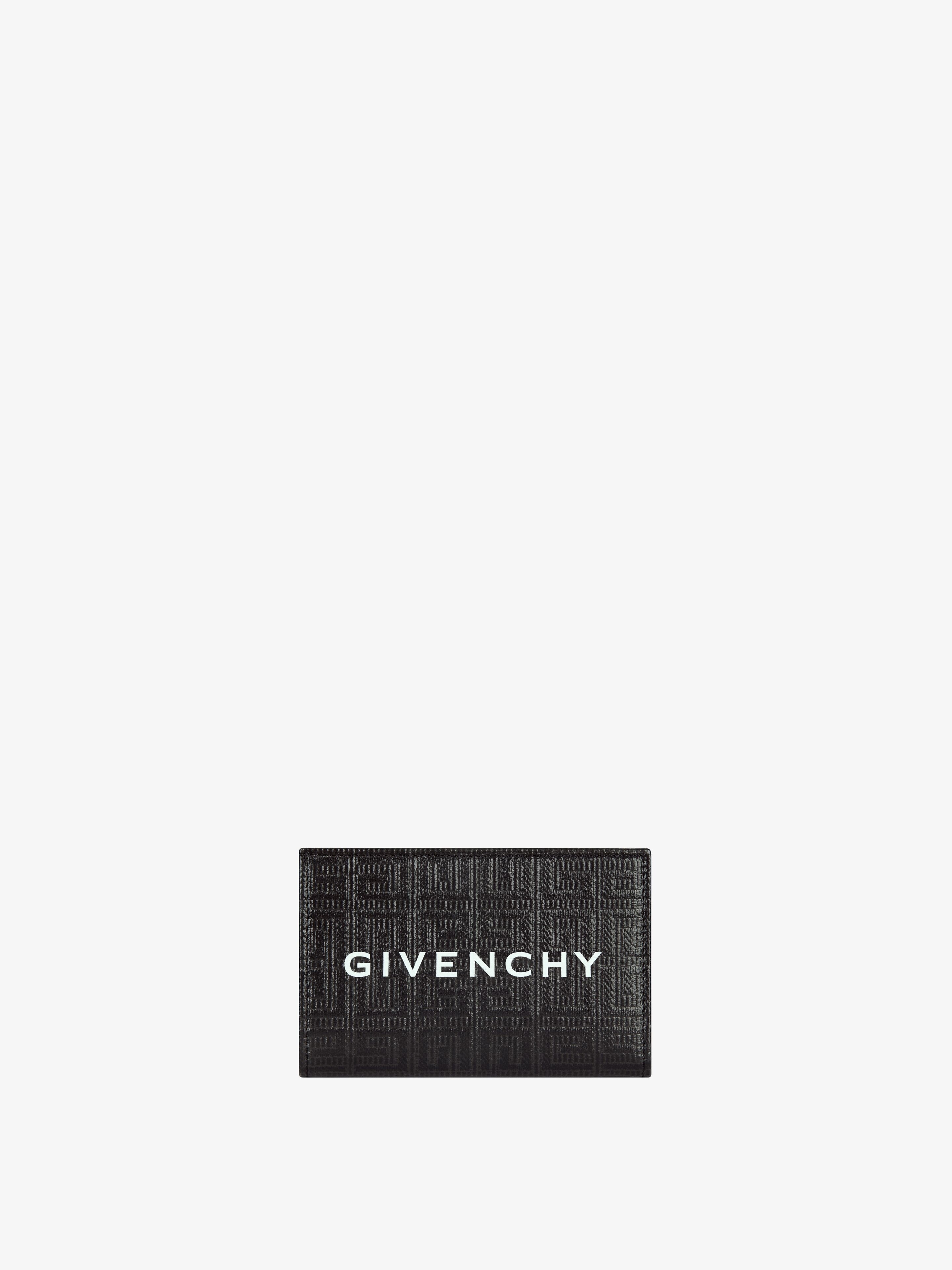 GIV CUT BIFOLD WALLET IN 4G COATED CANVAS AND LEATHER - 1