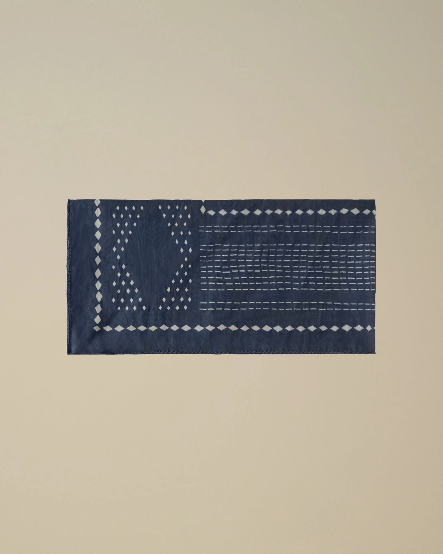 Printed Muslin Logo Bandana - 1