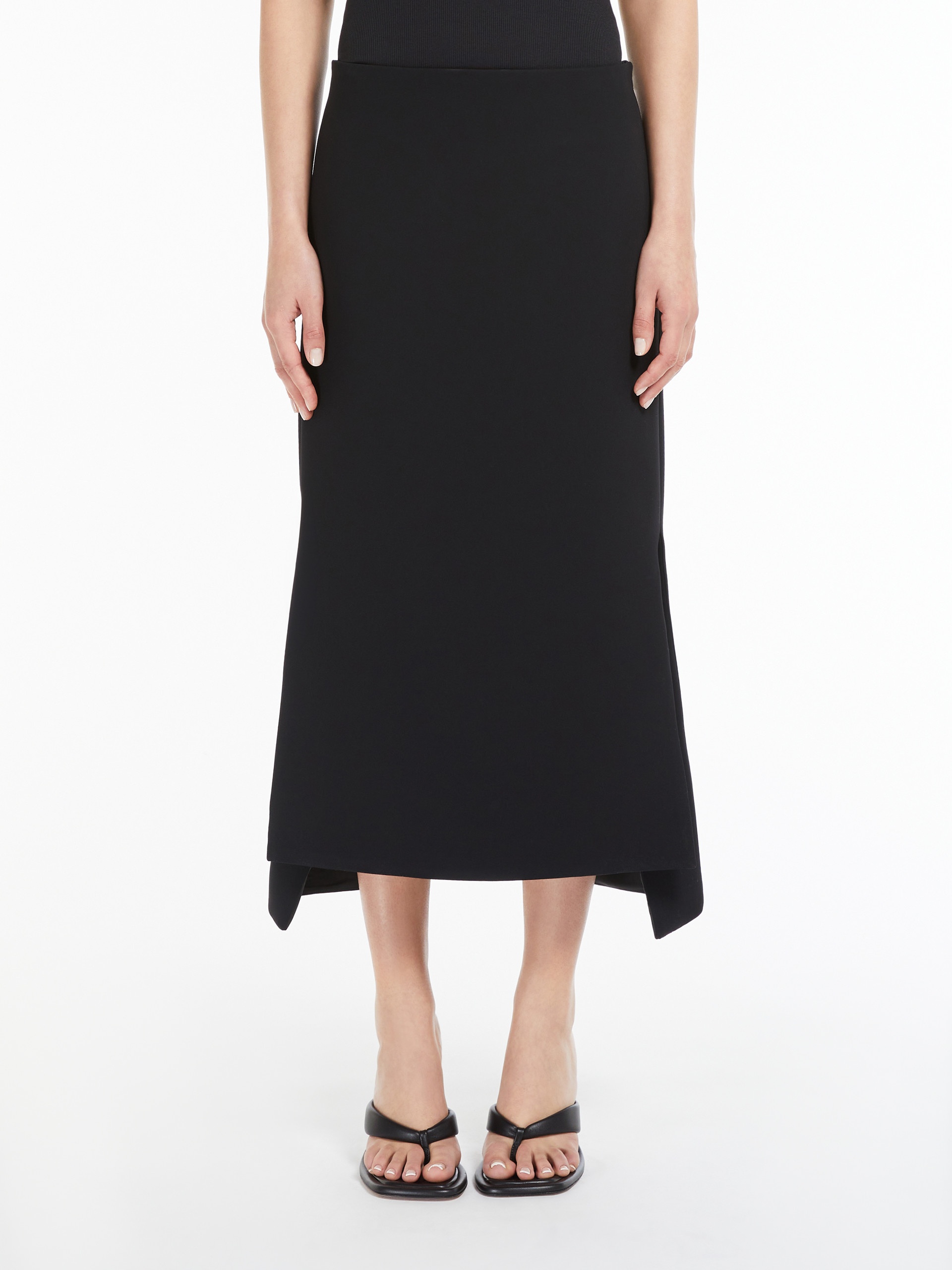 ADELFI1234 Calf-length skirt with side panels - 3