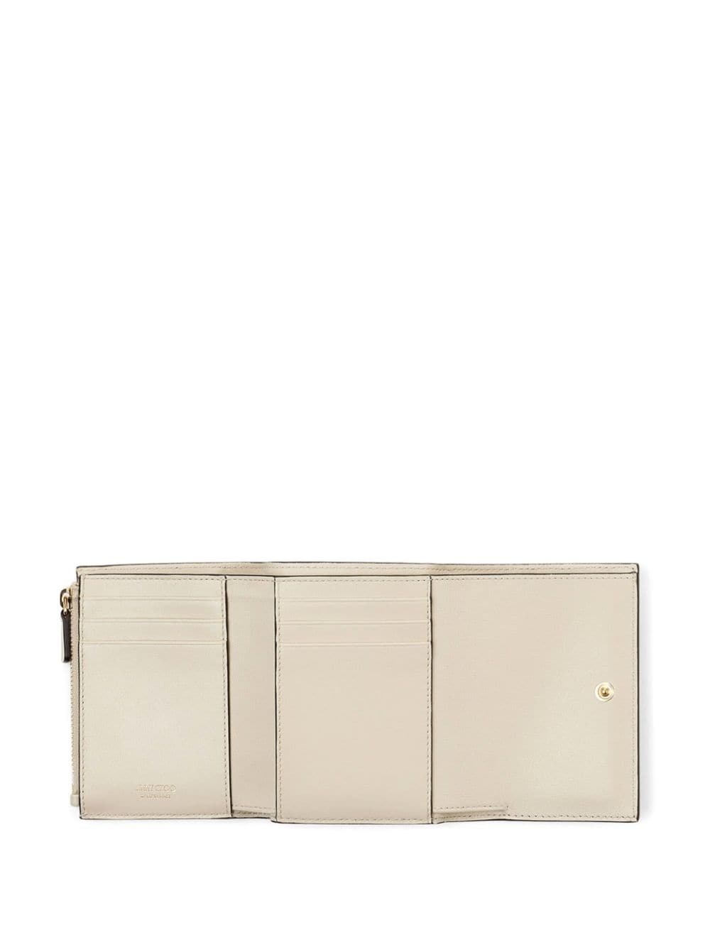 Marinda chain-detailing leather wallet - 4