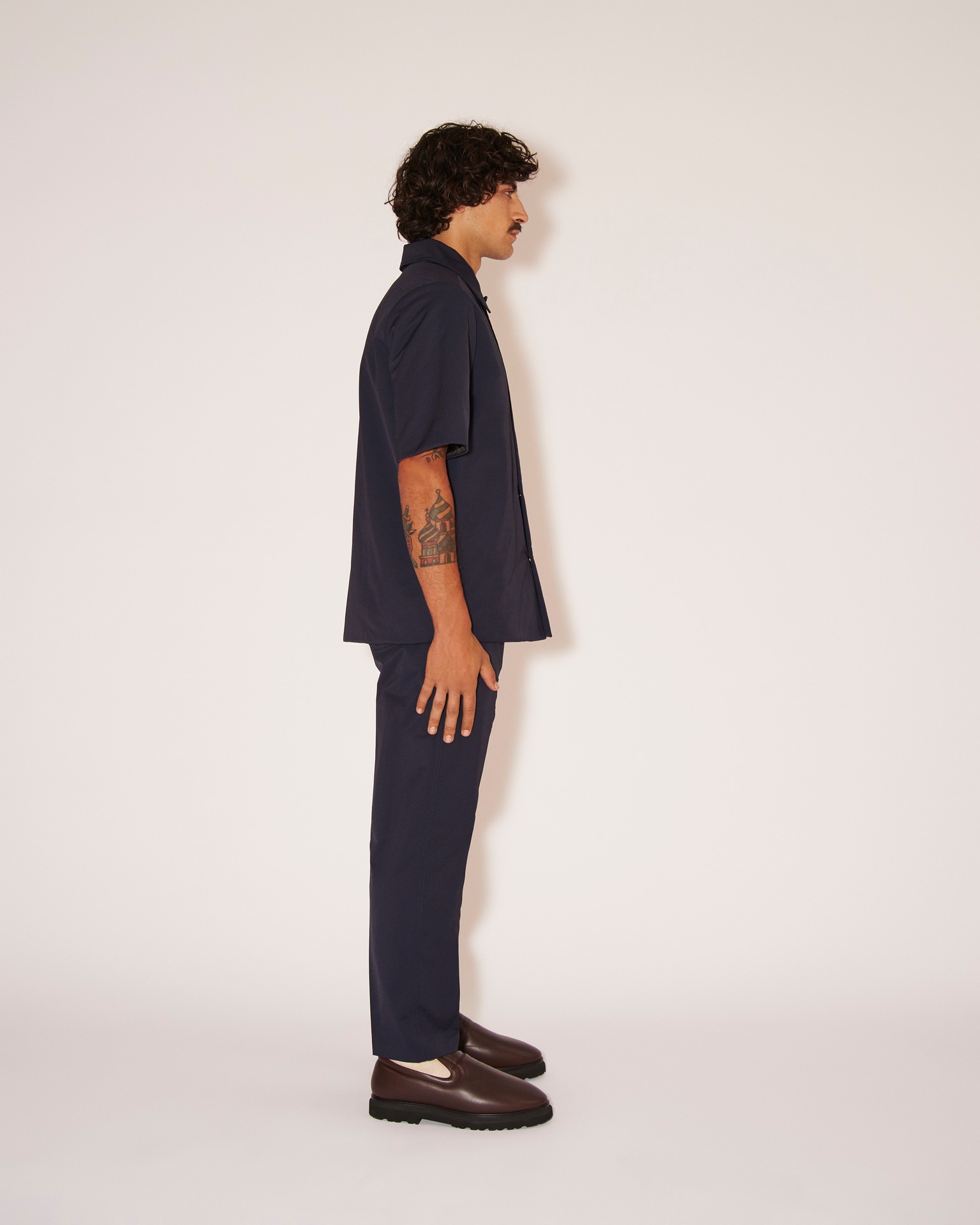 JETT - Tech-twill pants - Navy - 3