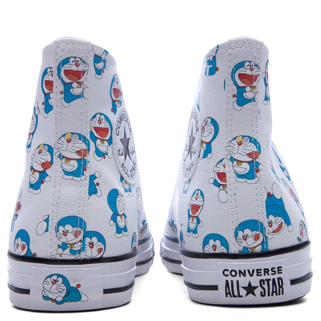 CONVERSE X DORAEMON CHUCK TAYLOR ALL STAR HI - VINTAGE WHITE/HAWAIIAN GOLD/FLAMINGO - 4