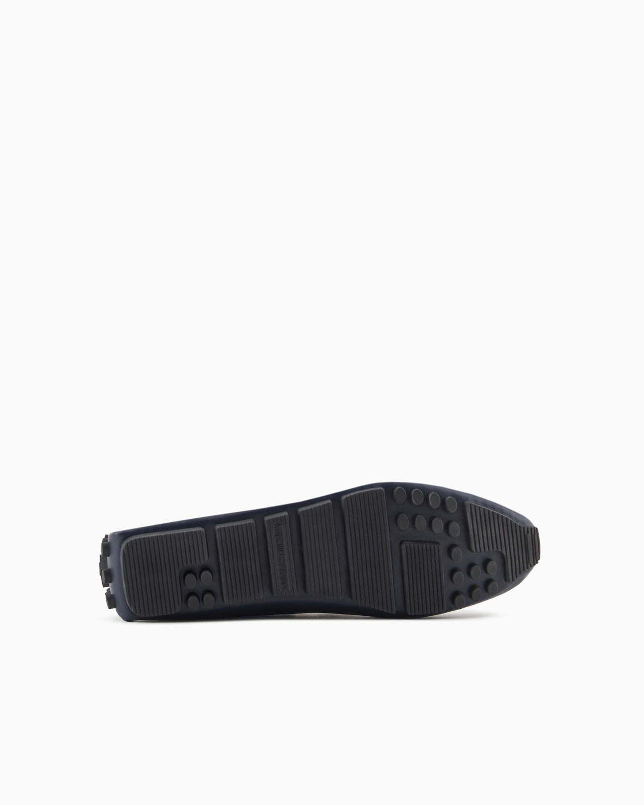 Pebbled leather driving loafers with stirrup bar - 6