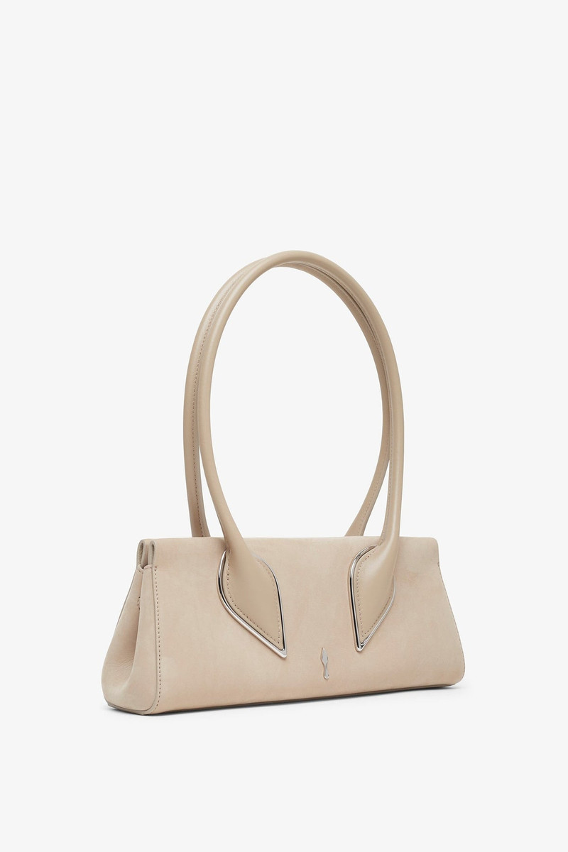 Christian Louboutin Venus Baguette Beige Clutch outlook