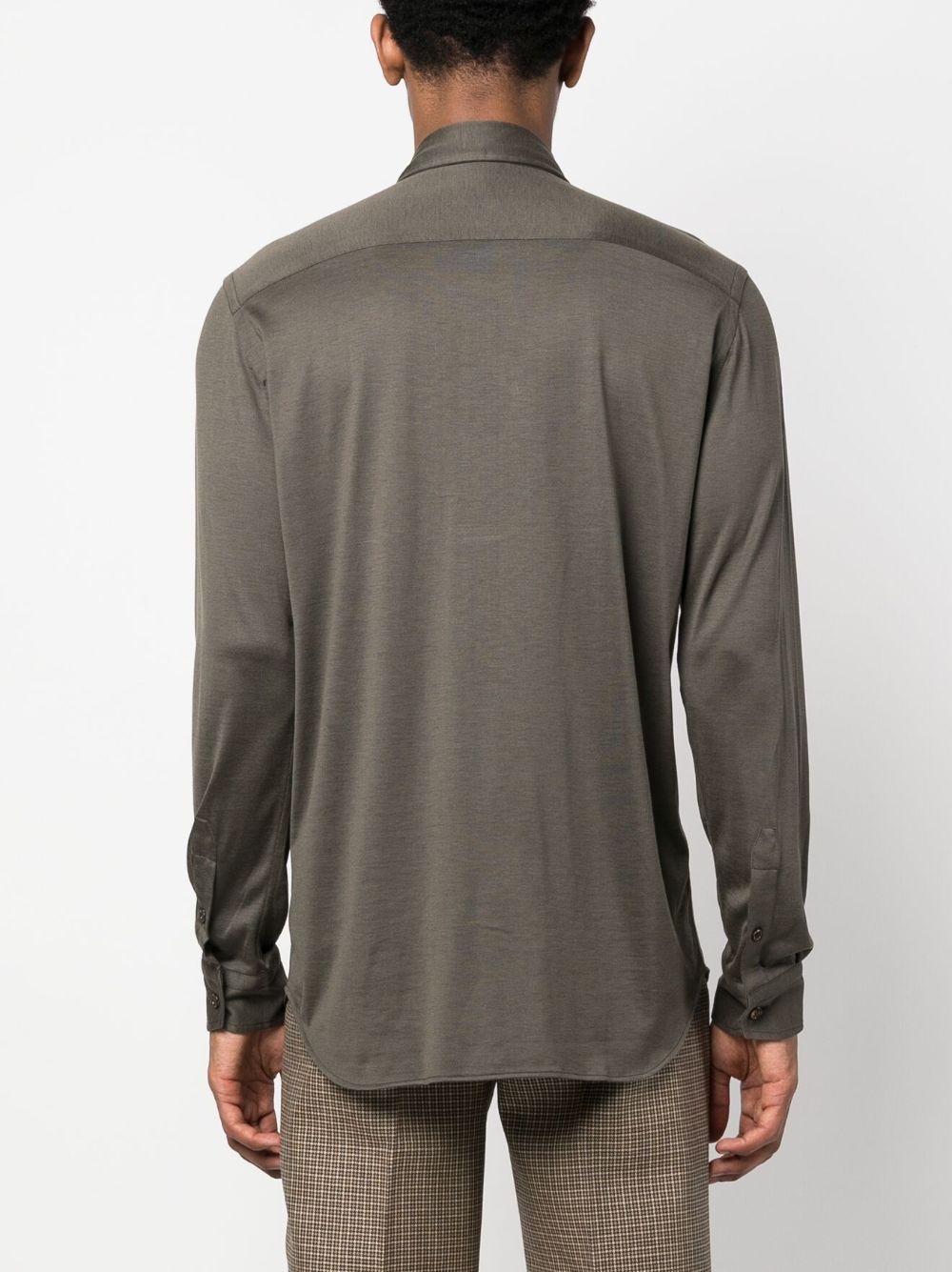 button-up long-sleeved shirt - 6