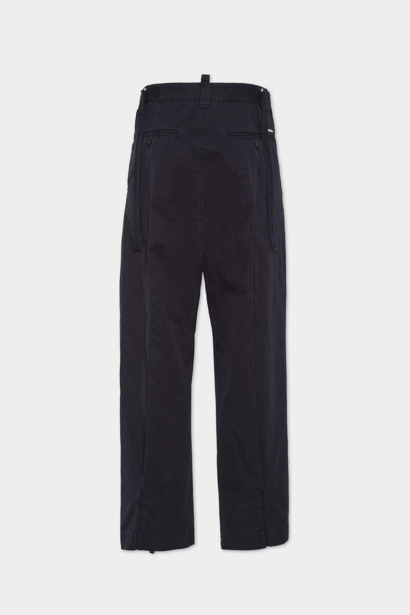 RIPPED WASH ZOOT COTTON PANT - 2
