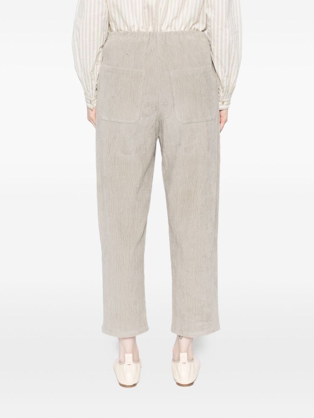 Courduroy cotton trousers - 4
