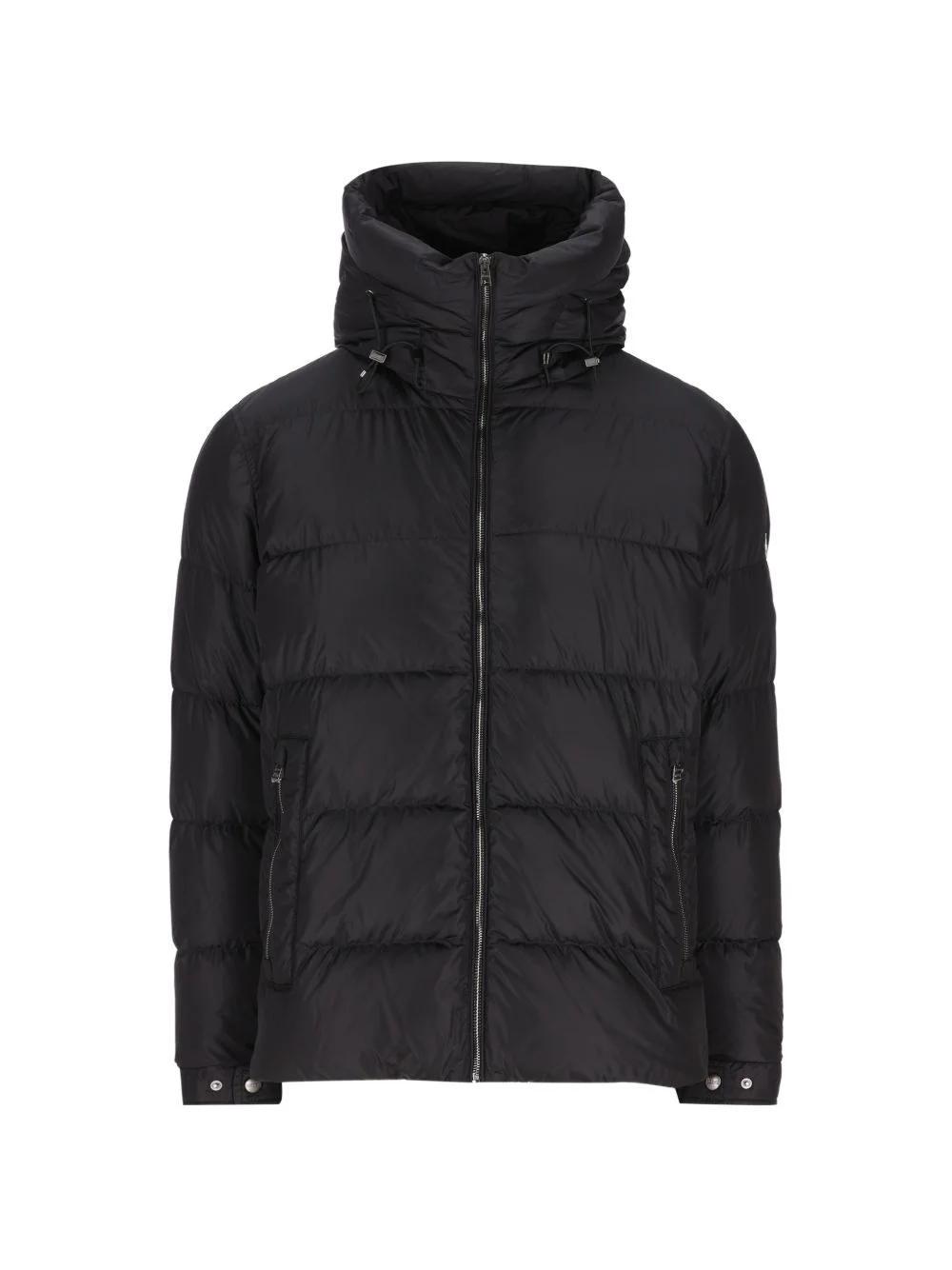 quilted hooded jacket - 1