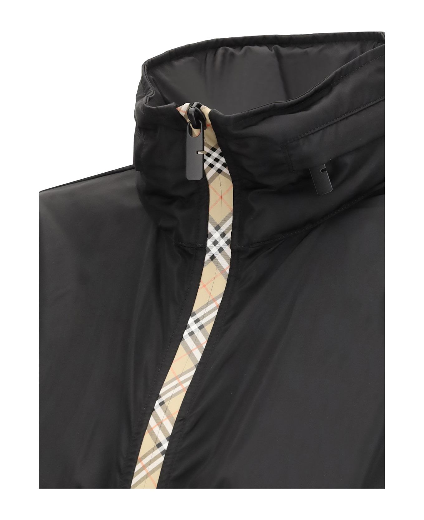 'blackpool' Black Polyamide Raincoat - 4