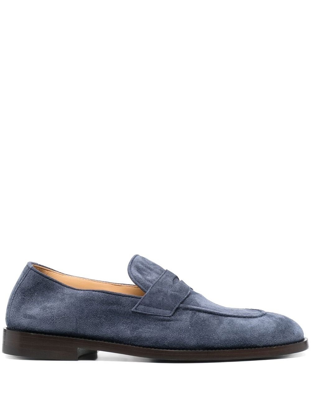 suede penny loafers - 1