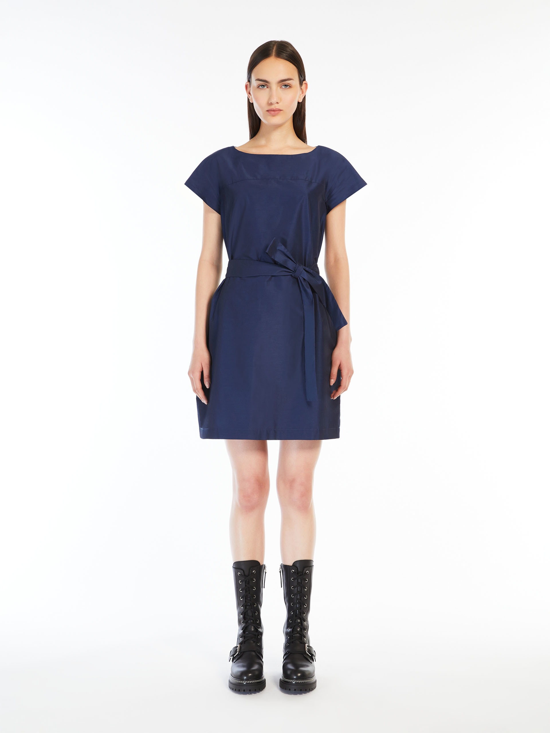 TRIPOLI Flared taffeta dress - 3