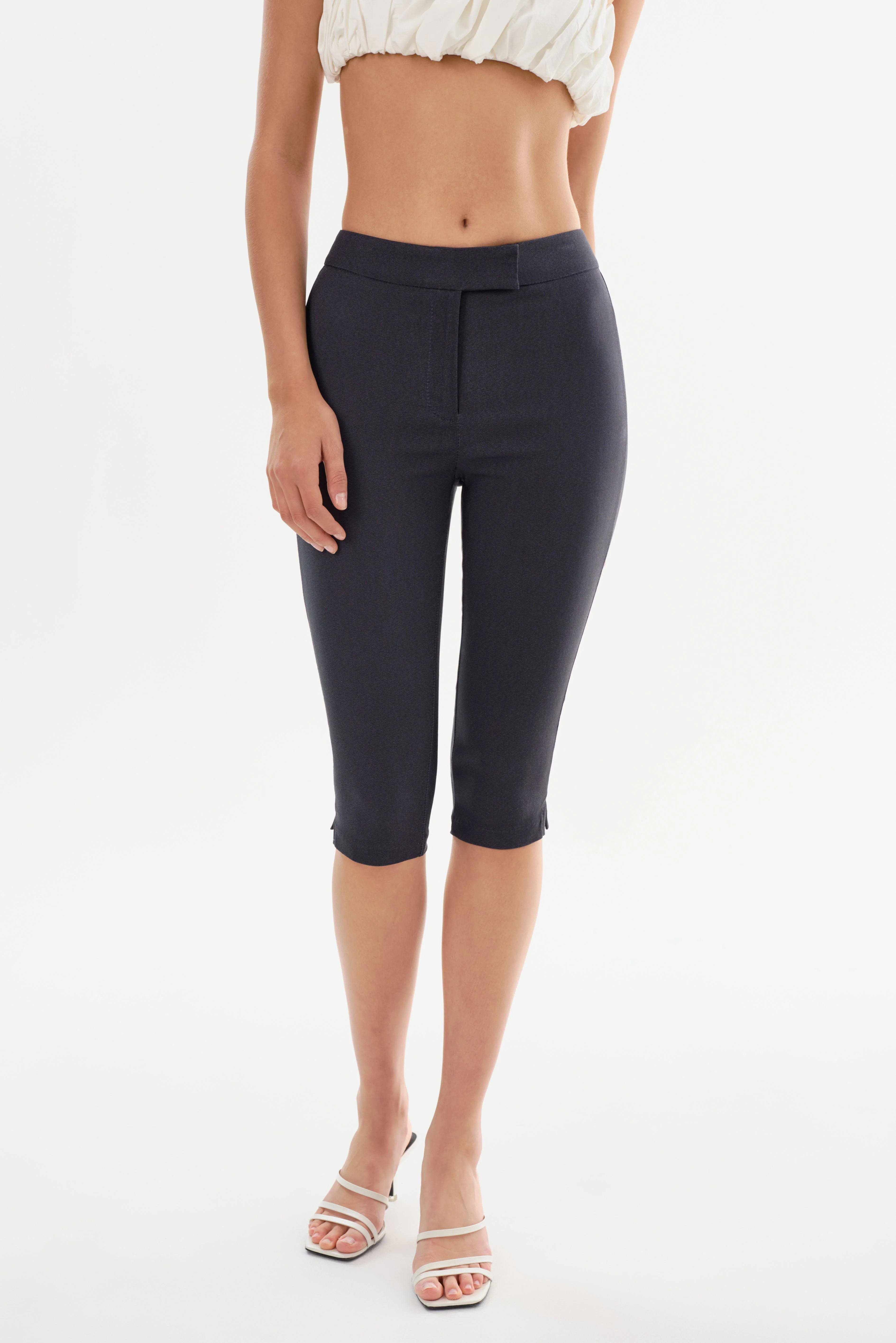 CELINE | Stretch Twill Capri - 1