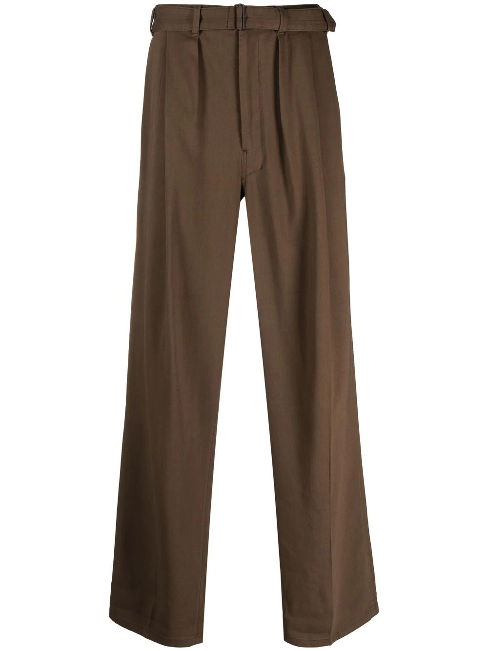 high-waisted wide-leg trousers - 1