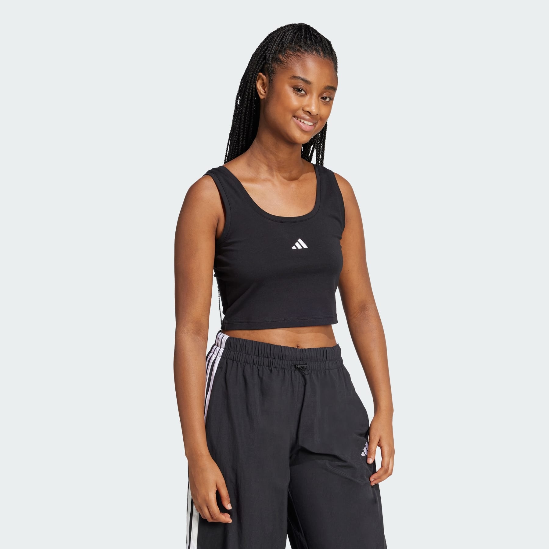 Essentials Small Logo Cotton Lifestyle Tank Top - 4