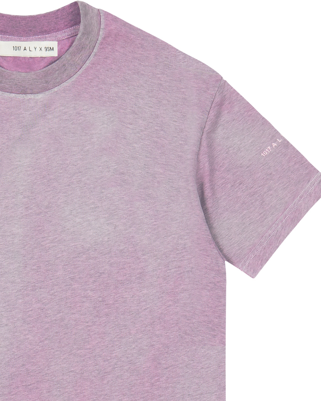 PINK OVERSIZED GARMENT DYE T-SHIRT - 4