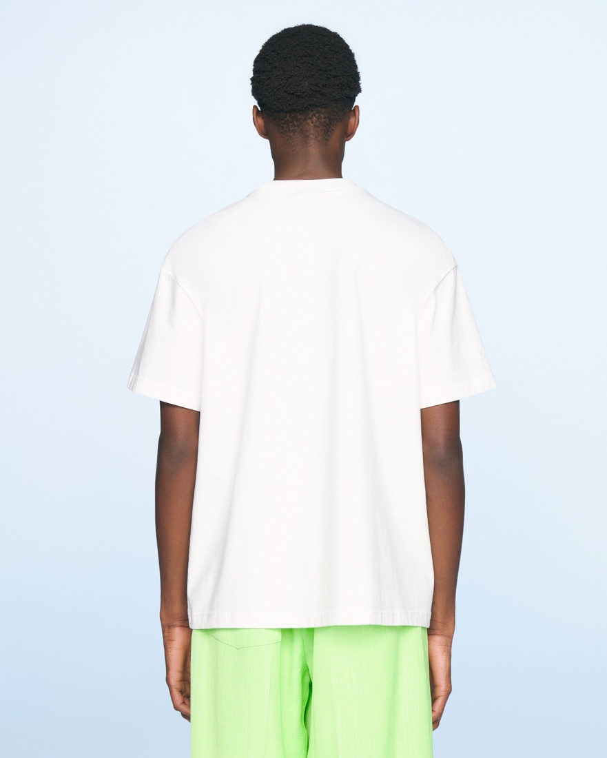 ★【Jacquemus】★Le T-Shirt Tableau Print Still Lif.e T★ Jacquemus Le T-Shirt Tableau Still Life Print T-Shirt Blue