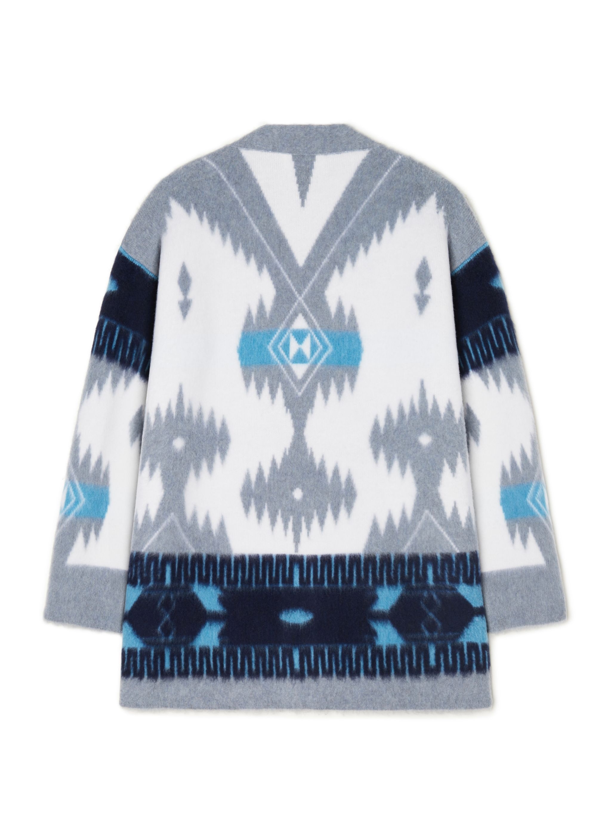 Icon Jacqurd Brushed Cardigan - 3