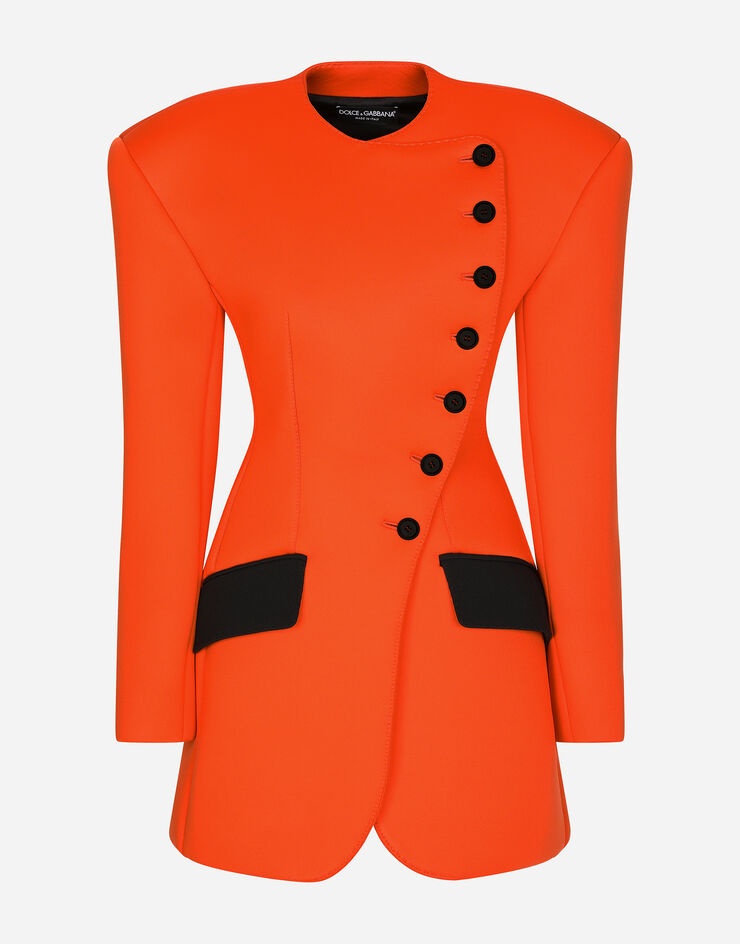 Technical jersey jacket with side fastening - 3