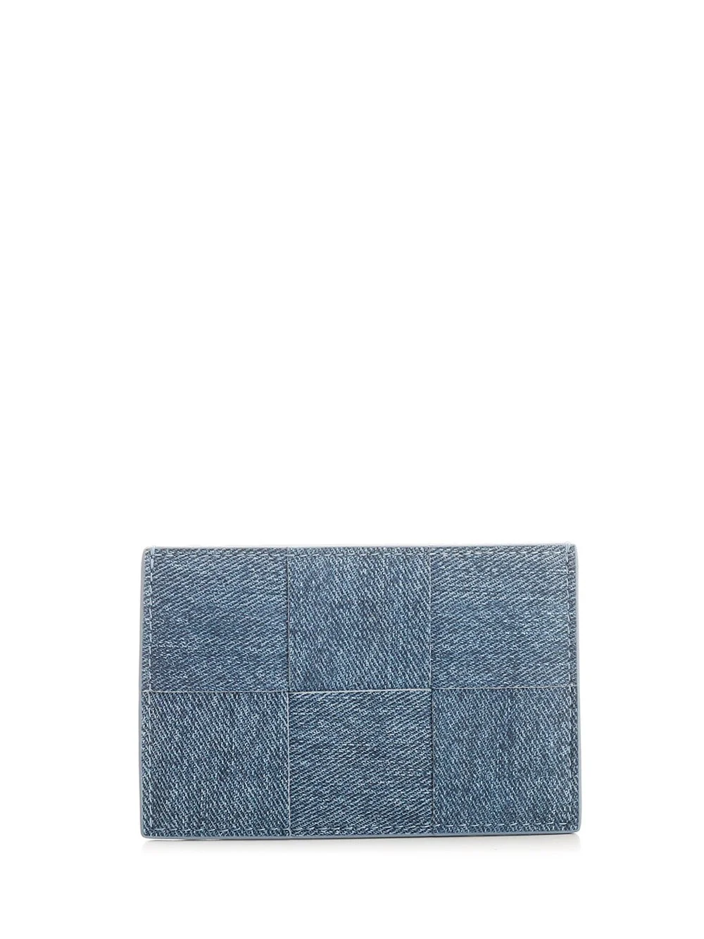 Bottega Veneta Men "Cassette" Card Holder In Denim - 1