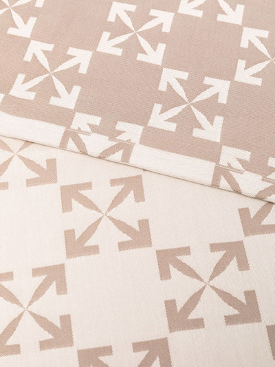 Off-White Off-white home arrow pattern napkin outlook
