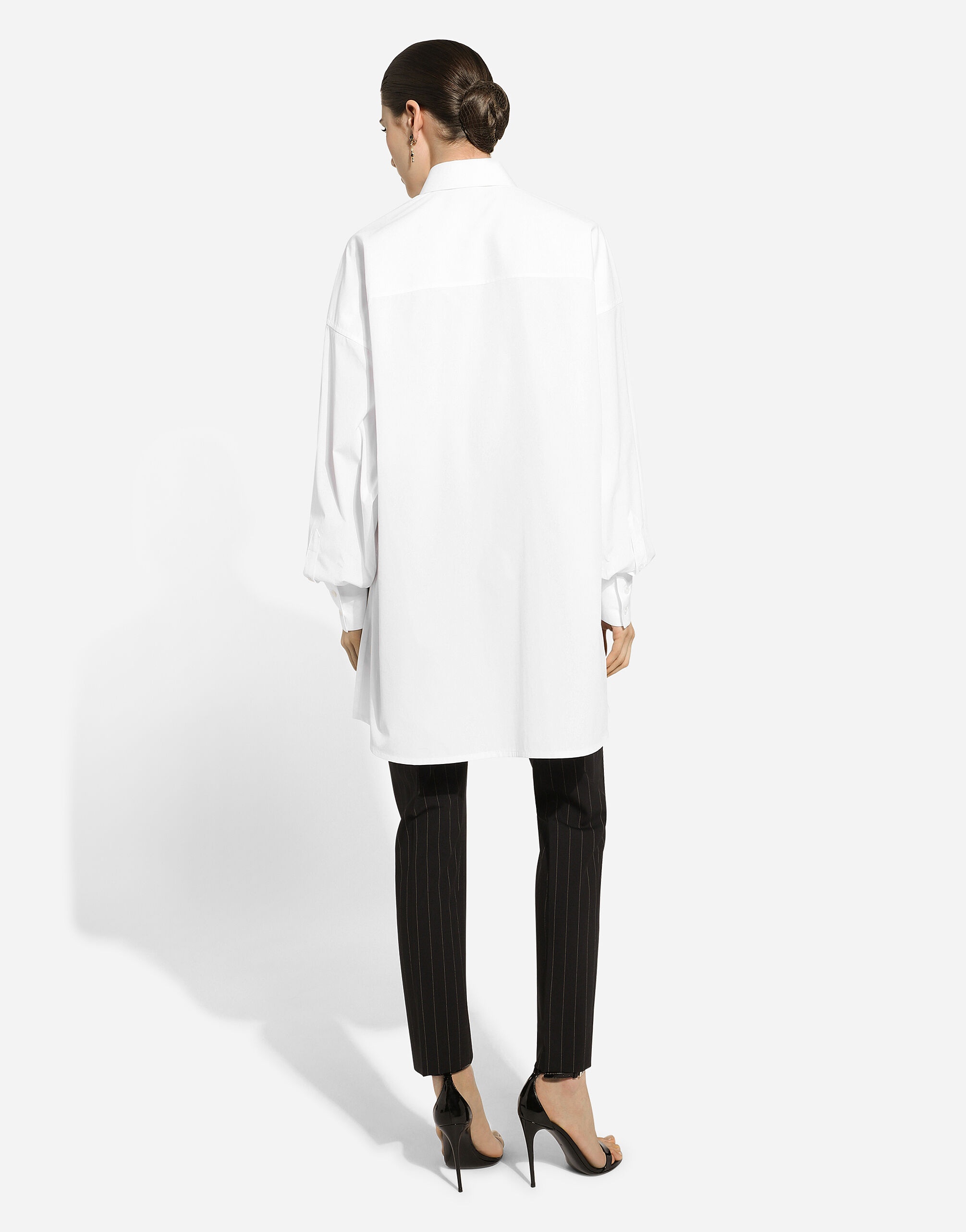 Tailored pinstripe wool pants - 3