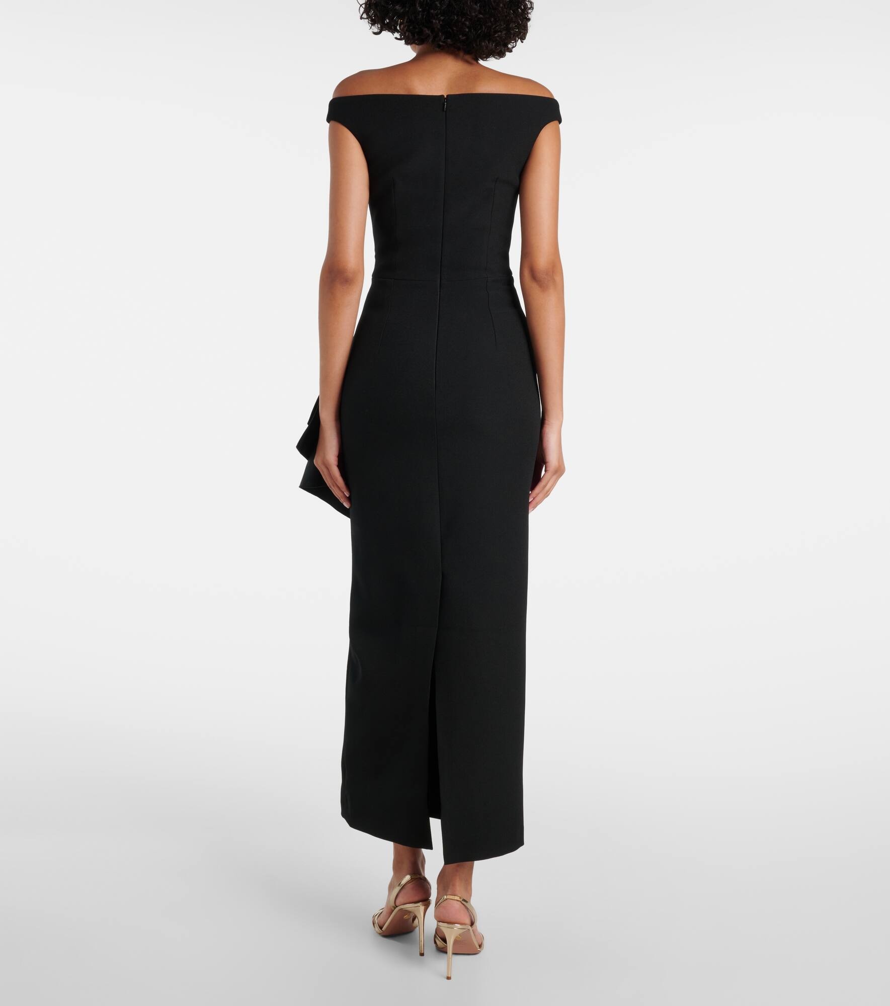 Bree draped midi dress - 3