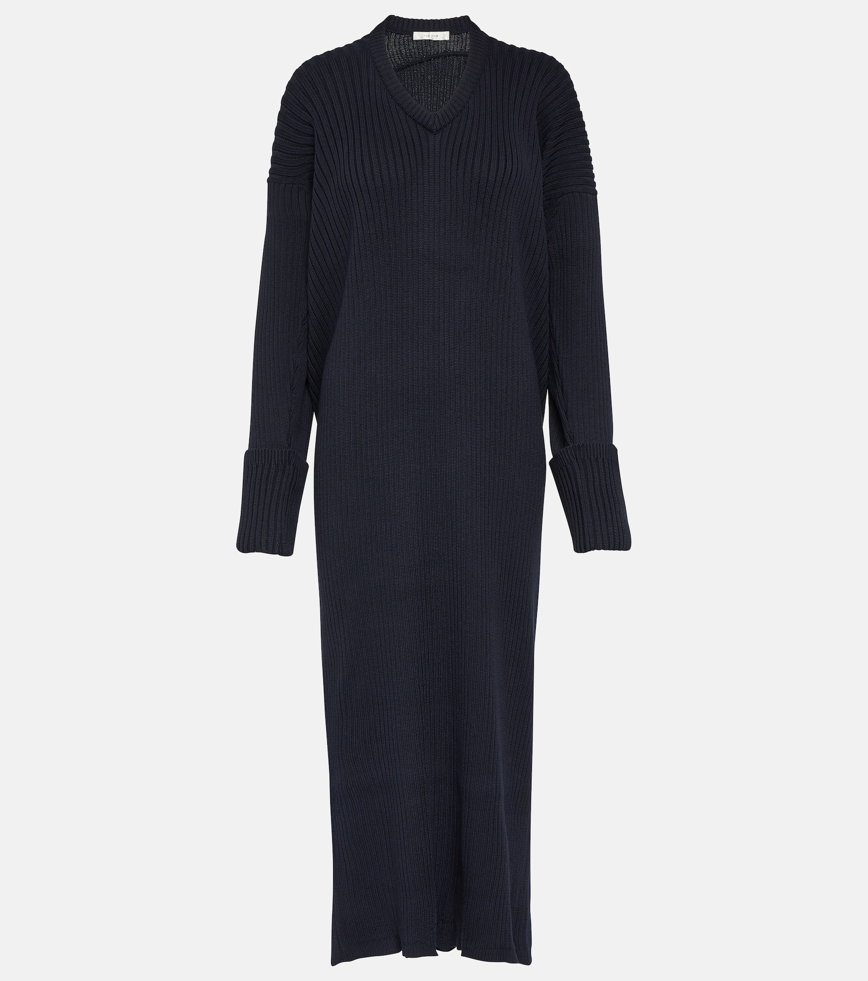 Elodie knitted cotton maxi dress - 1