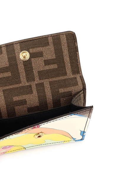 FENDI 'HAIRDO GIRLS' MICRO TRI-FOLD WALLET outlook