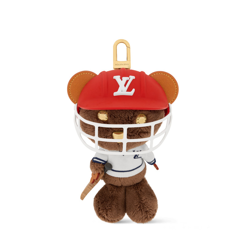 LV Louis Bear Cricket Bag Charm 1