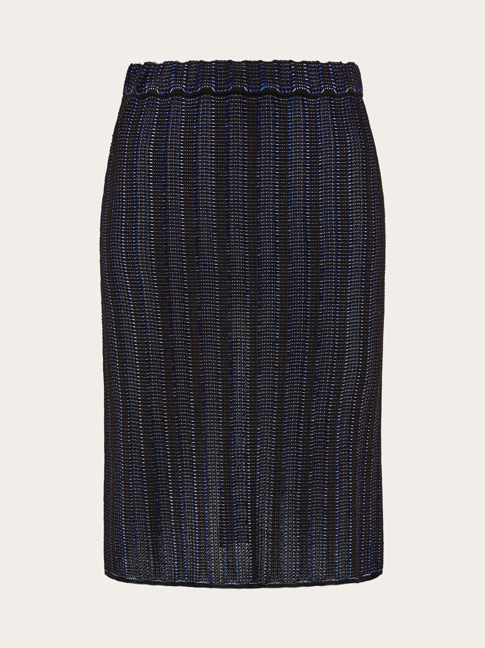 Knitted mini skirt - 1