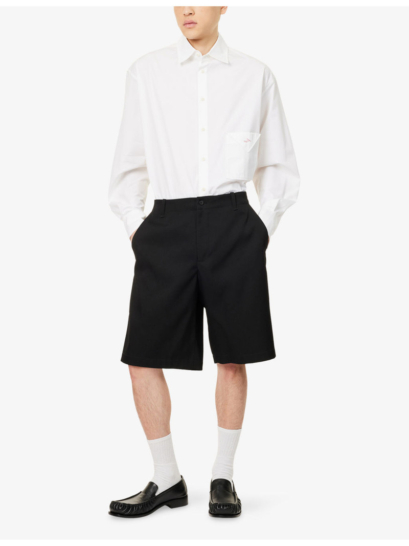 JACQUEMUS Camargue Relaxed-Fit Wool Shorts outlook