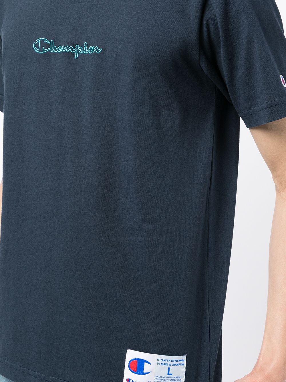 embroidered-logo T-shirt - 5