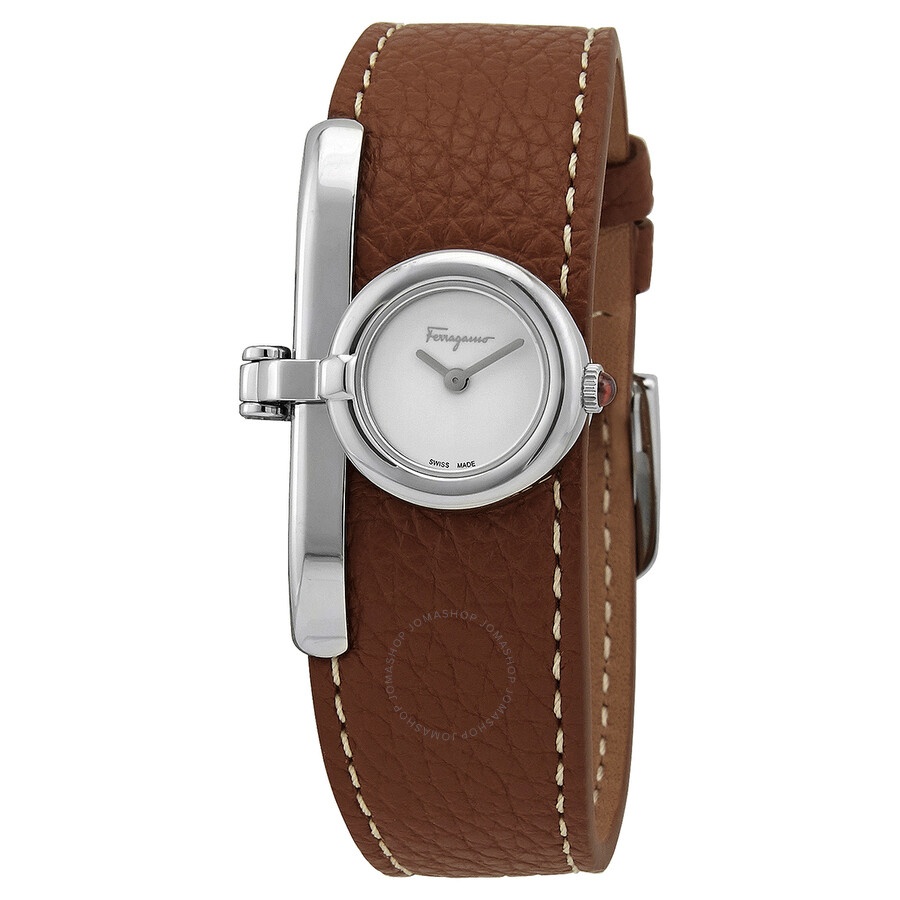 Salvatore Ferragamo Charm Quartz White Dial Ladies Watch SFNK00120 - 1