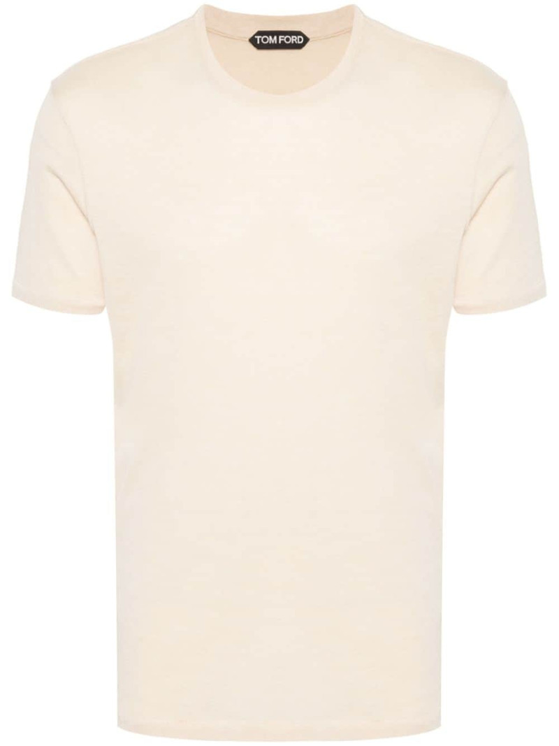 mÃ©lange-effect cotton-blend T-shirt 1