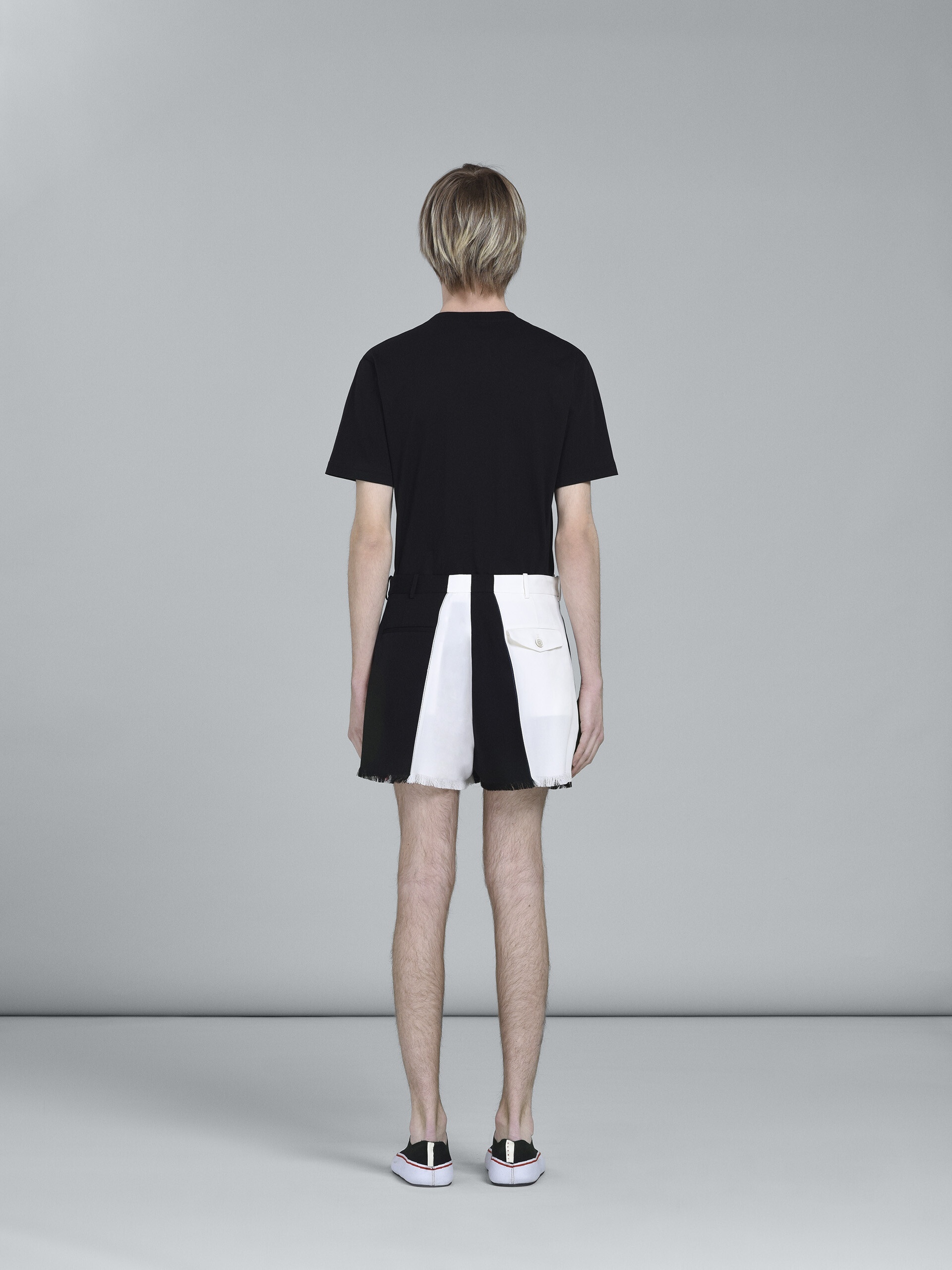 GRAIN DE POUDRE WOOL SHORT PANTS - 3