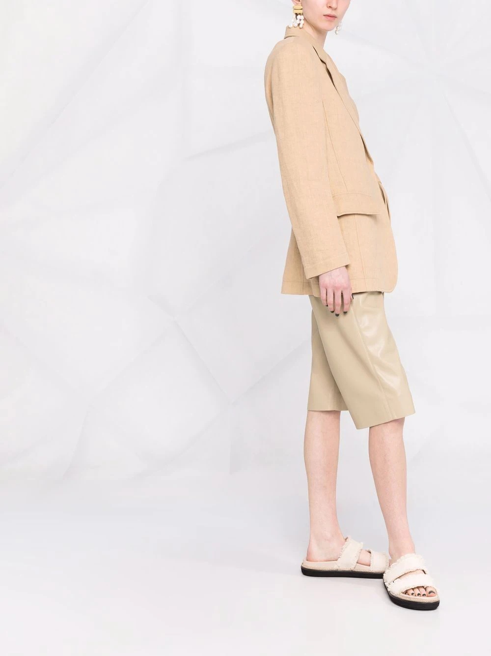 notched-lapel single-breasted jacket - 6