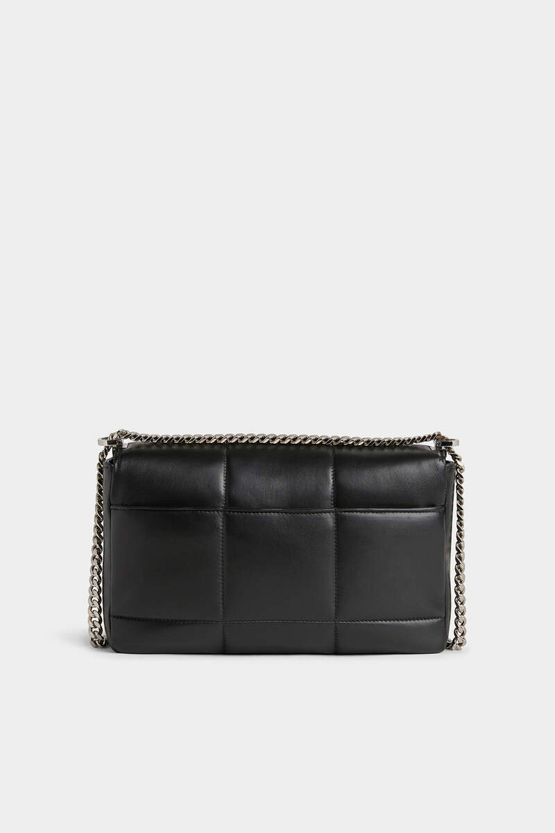 DSQUARED2 D2 STATEMENT SOFT SHOULDER BAG outlook