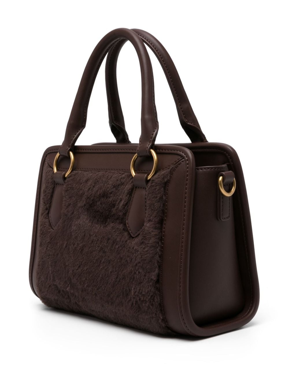 faux-fur tote bag - 3