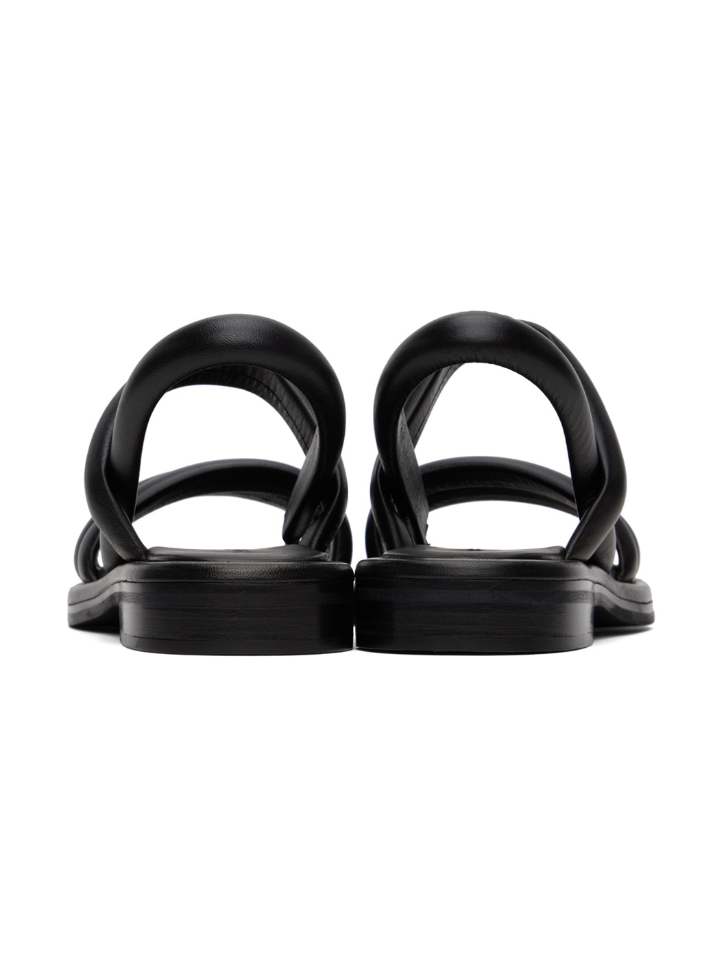 See by Chloé Black Suzan Flat Sandals | REVERSIBLE
