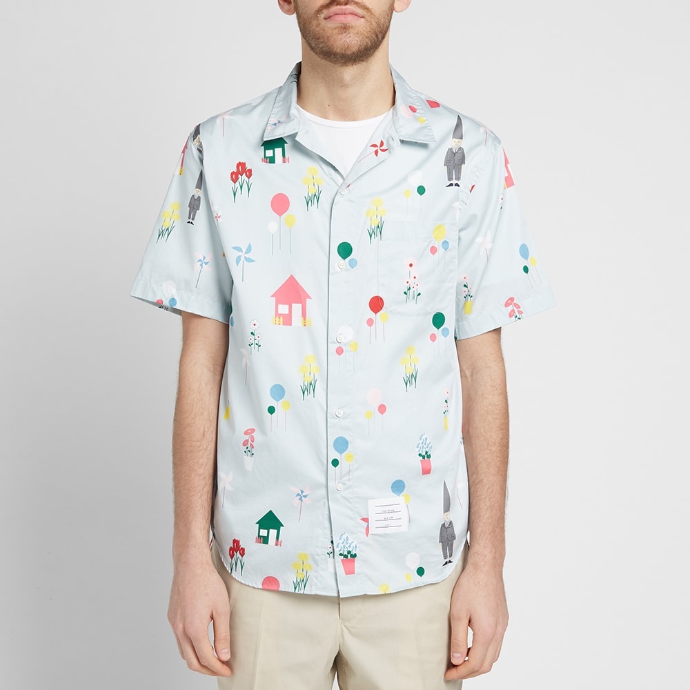 Thom Browne All Over Gnome Print Vacation Shirt - 5