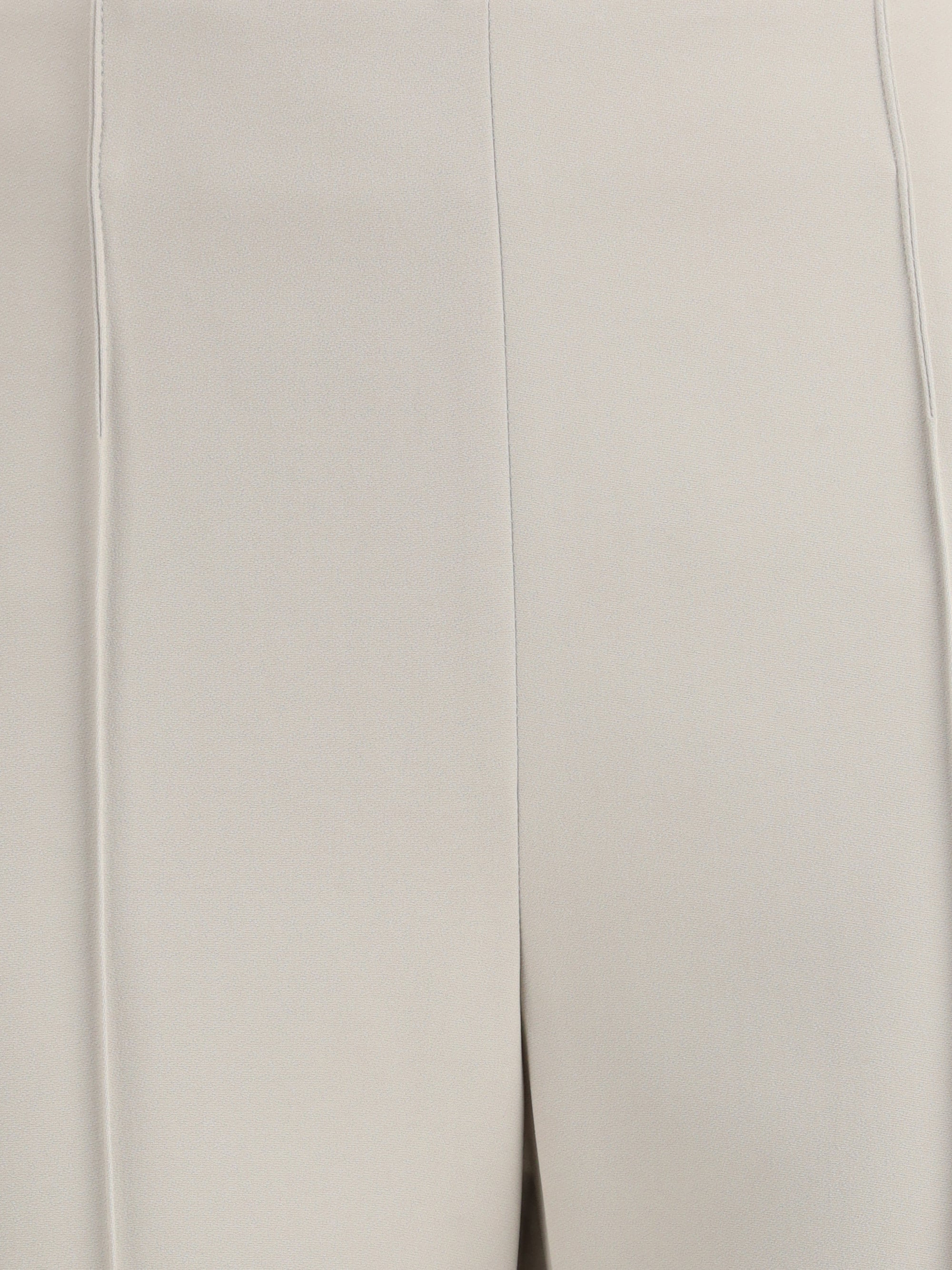Giorgio Armani Women Viscose Cady Trousers - 3