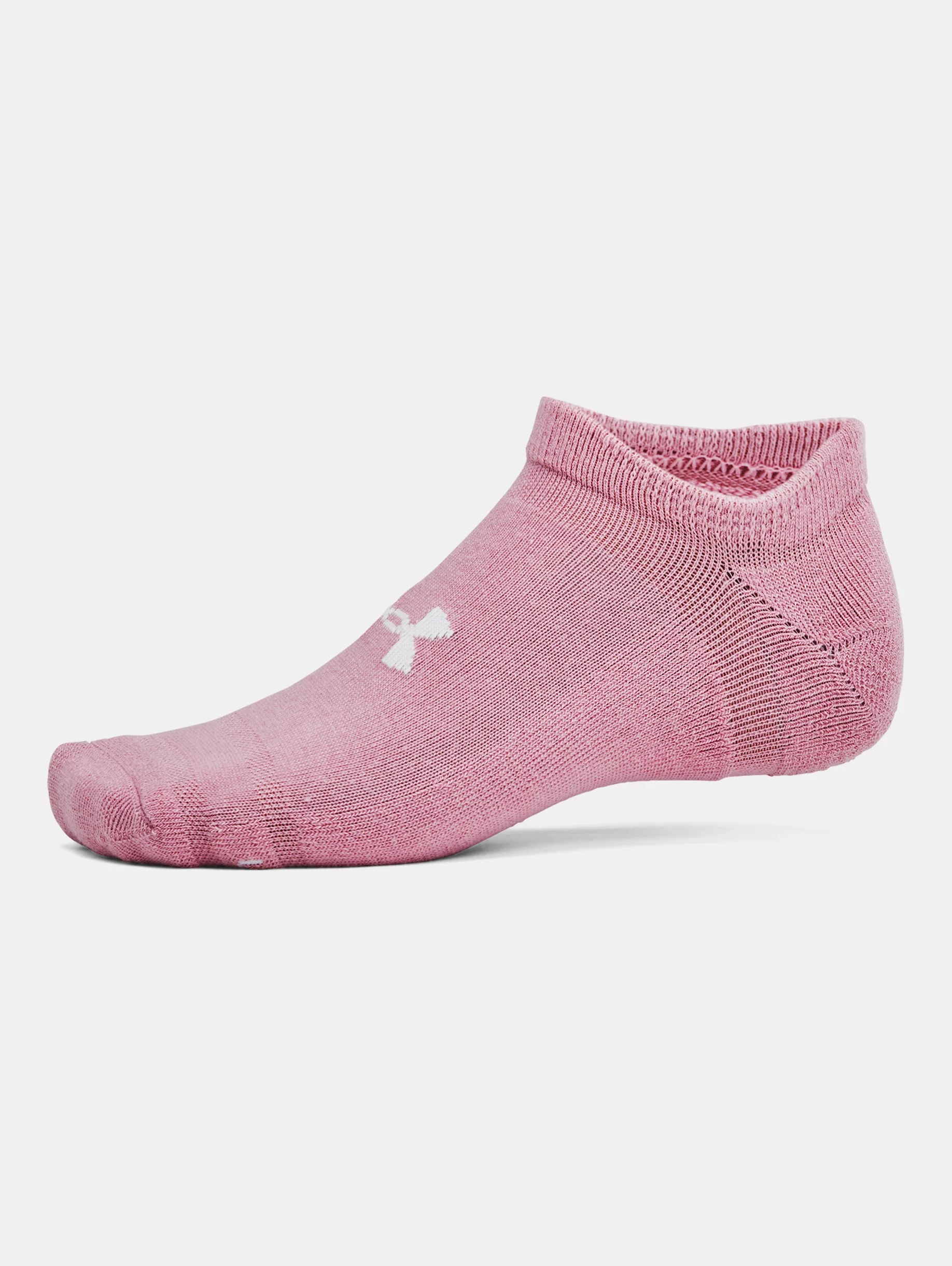 Unisex UA Essential Cushion 6-Pack No Show Socks - 4