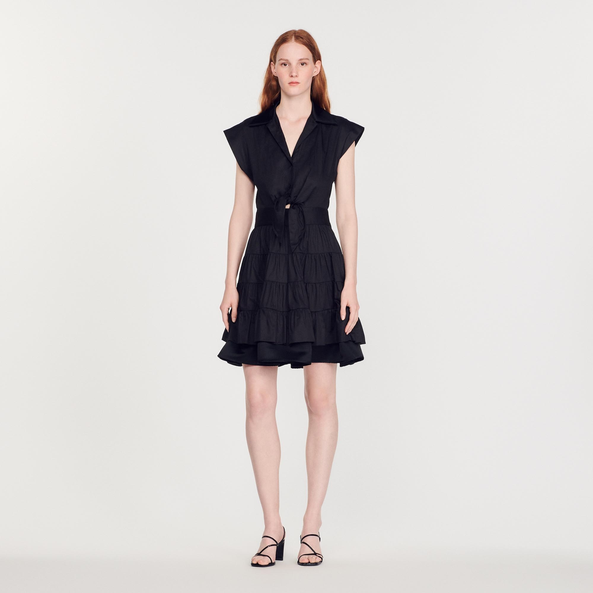 Short ruffled dress - 3