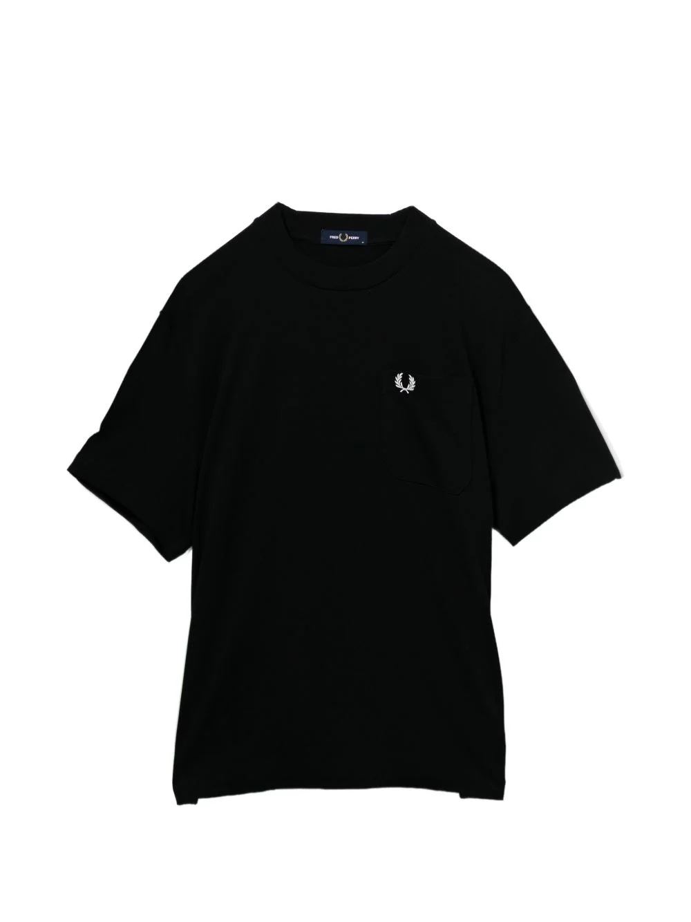 logo-embroidered T-shirt - 1