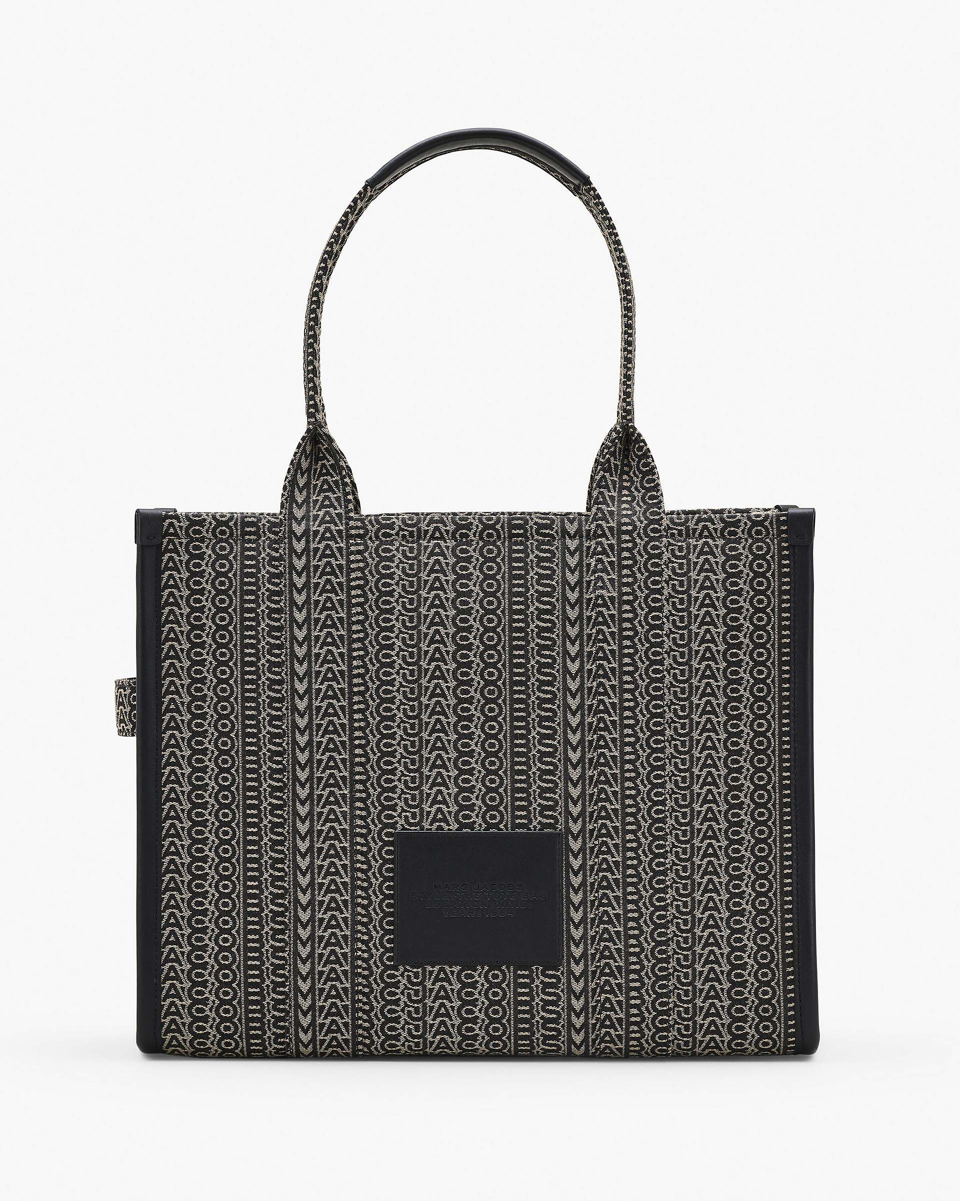 THE MONOGRAM JACQUARD LARGE TOTE BAG - 3